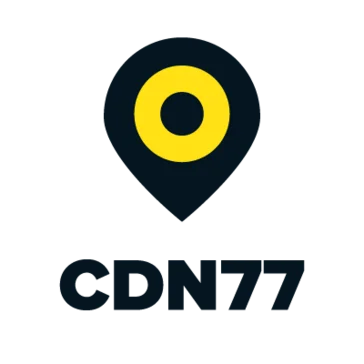 CDN77 logo - European alternative